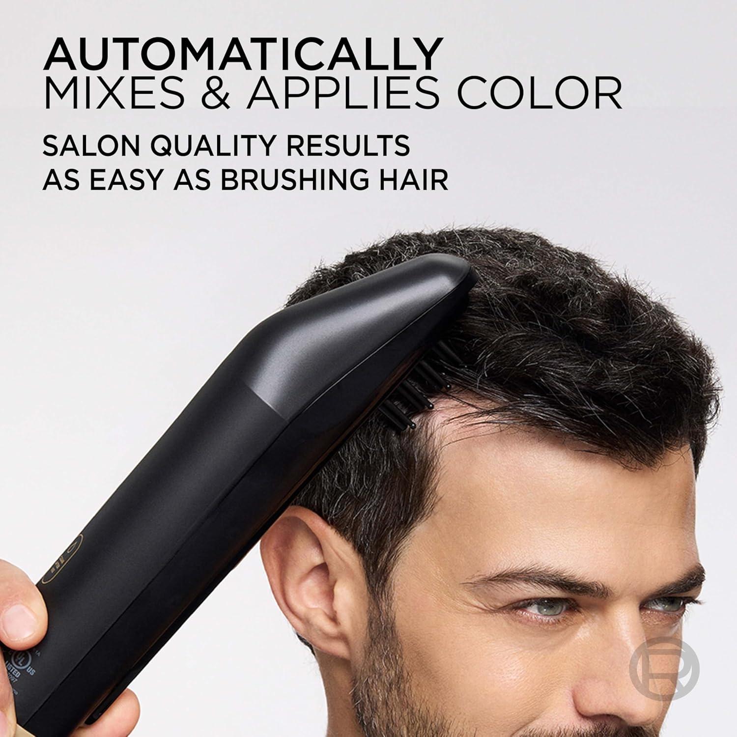 imageLOreal Paris Colorsonic Permanent Hair Dye Coloring Device for Root Touch Up All Over Color and Gray Coverage MistakeFree Application Hair Color Cartridge Sold Separately