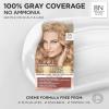 imageLOreal Paris Excellence Universal Nudes Permanent Hair Color Ammonia Free Hair Dye for Gray Hair Coverage 4NR Natural Dark Red 1 Hair Dye Kit8N Natural Blonde