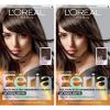 imageLOreal Paris Feria MultiFaceted Shimmering Permanent Hair Color High Intensity Hair Dye for 3X Highlights 10 Jet Black Blackest Black 1 Hair Dye Kit40 Espresso