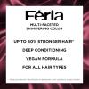 imageLOreal Paris Feria MultiFaceted Shimmering Permanent Hair Color High Intensity Hair Dye for 3X Highlights 10 Jet Black Blackest Black 1 Hair Dye Kit52 Auburn Rose