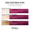 imageLOreal Paris Feria MultiFaceted Shimmering Permanent Hair Color High Intensity Hair Dye for 3X Highlights 10 Jet Black Blackest Black 1 Hair Dye Kit622 Fuchsiacha