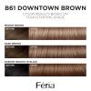 imageLOreal Paris Feria MultiFaceted Shimmering Permanent Hair Color High Intensity Hair Dye for 3X Highlights 10 Jet Black Blackest Black 1 Hair Dye KitB61 Downtown Brown HiLift Cool Brown
