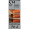 imageLOreal Paris Feria MultiFaceted Shimmering Permanent Hair Color High Intensity Hair Dye for 3X Highlights 10 Jet Black Blackest Black 1 Hair Dye KitC74 Copper Crave Intense Copper