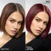 imageLOreal Paris Feria MultiFaceted Shimmering Permanent Hair Color High Intensity Hair Dye for 3X Highlights 10 Jet Black Blackest Black 1 Hair Dye KitR57 Cherry Crush Intense Medium Auburn