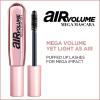 imageLOreal Paris Makeup Air Volume Mega Mascara Lightweight ampamp Longlasting Volumizing Mascara for Voluminous Eyelashes Washable Blackest Black 03 Fl OzWashable Black Brown