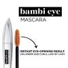imageLOreal Paris Makeup Bambi Eye Mascara Lasting Volume Length ampamp Lift Doeeye Definition No Clumping Washable Blackest Black 021 Fl OzWashable Black Brown