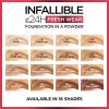 imageLOreal Paris Makeup Infallible Fresh Wear Foundation in a Powder Up to 24H Wear Waterproof True Beige 031 ozIvory