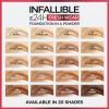 imageLOreal Paris Makeup Infallible Fresh Wear Foundation in a Powder Up to 24H Wear Waterproof True Beige 031 ozIvory Buff
