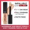 imageLOreal Paris Makeup Infallible Full Wear Waterproof Matte Concealer Full Coverage Ivory 033 fl ozMocha