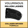 imageLOreal Paris Makeup Voluminous Million Lashes Mascara Volumizing Collagen Infused Eye Makeup Amplifying Mascara Brush Washable Blackest Black 03 Fl Oz 1 CountWashable Blackest Black