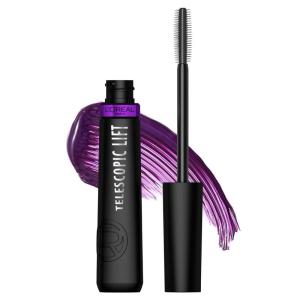 imageLOral Paris Telescopic Lift Washable Mascara Lengthening and Volumizing Eye Makeup Lash Lift with Up to 36HR Wear Black 033 Fl OzGalactic Purple