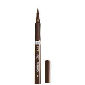 imageLOreal Paris Cosmetics Paris Makeup Infallible Grip Precision Felt Eyeliner Smudge Resistant Long Lasting Waterproof Eyeliner Blue Blue 003 fl ozBrown  Brown