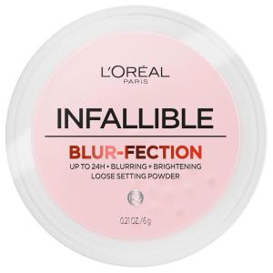 imageLOreal Paris Infallible Blurfection Longwear Loose Setting Powder Blurring Face Powder With Up to 24HRs of Wear Brightening Light Pink 1 Kit05 DEEP PINK