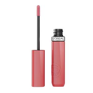 imageLOreal Paris Infallible Lacque Resistance Liquid Lipstick 16HR Long Lasting Lip Makeup with LacquerLike Shine and Zero Transfer 601 Worth ItLe Nu Rose