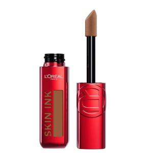 imageLOreal Paris Infallible Skin Ink 2in1 Foundation Concealer Hybrid Face Makeup up to 48HR TransferResistant with Buildable Light to Full Coverage 125 Light Warm430 Deep Cool