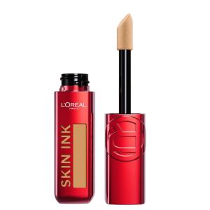 imageLOreal Paris Infallible Skin Ink 2in1 Foundation Concealer Hybrid Face Makeup up to 48HR TransferResistant with Buildable Light to Full Coverage 125 Light Warm325 Tan Warm