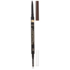 imageLOreal Paris Makeup Brow Stylist Definer Waterproof Eyebrow Pencil UltraFine Mechanical Pencil Draws Tiny Brow Hairs and Fills in Sparse Areas and Gaps Brunette 0003 Ounce 1 CountBrunette
