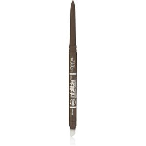 imageLOreal Paris Makeup Infallible Never Fail Original Mechanical Pencil Eyeliner with Built in Sharpener Black 0008 oz 2 CountBrown 531