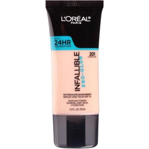 imageLOreal Paris Makeup Infallible Up to 24HR ProGlow Foundation Classic Ivory 1 OunceClassic Ivory