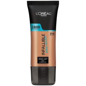 imageLOreal Paris Makeup Infallible Up to 24HR ProGlow Foundation Classic Ivory 1 OunceClassic Tan
