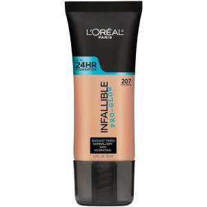 imageLOreal Paris Makeup Infallible Up to 24HR ProGlow Foundation Classic Ivory 1 OunceSand Beige