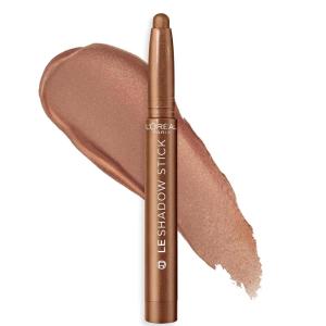 imageLOreal Paris Makeup Le Shadow Stick Eyeshadow Blendable SmudgeResistant Cream Eyeshadow Twinkly Rose 005 Oz230 Magnetic Bronze Shimmering Copper Brown