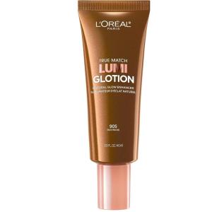 imageLOreal Paris Makeup True Match Lumi Glotion Natural Glow Enhancer Illuminator Highlighter Bronzing Drops For a SunKissed Glow 903 Medium905 Rich