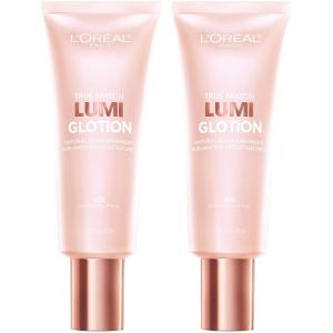 imageLOreal Paris Makeup True Match Lumi Glotion Natural Glow Enhancer Illuminator Highlighter Bronzing Drops For a SunKissed Glow 903 MediumFair