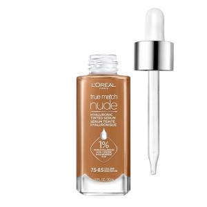 imageLOreal Paris True Match Nude Hyaluronic Tinted Serum Foundation with 1 Hyaluronic acid LightMedium 34 1 fl ozCool Deep 7585