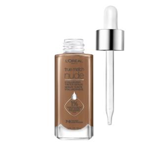 imageLOreal Paris True Match Nude Hyaluronic Tinted Serum Foundation with 1 Hyaluronic acid LightMedium 34 1 fl ozTanDeep 78