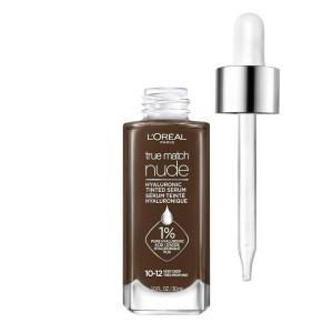 imageLOreal Paris True Match Nude Hyaluronic Tinted Serum Foundation with 1 Hyaluronic acid LightMedium 34 1 fl ozVery Deep 1012