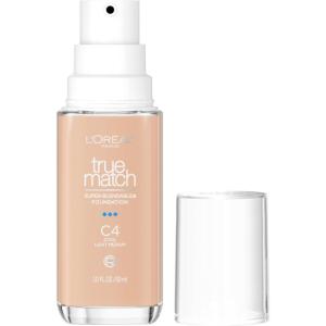 imageLOreal Paris True Match SuperBlendable Foundation Medium Coverage Liquid Foundation Makeup C2 Light 1 Fl OzC4  Light Medium