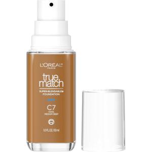 imageLOreal Paris True Match SuperBlendable Foundation Medium Coverage Liquid Foundation Makeup C2 Light 1 Fl OzC7  Medium Deep