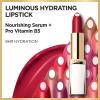 imageLOral Paris Age Perfect Luminous Hydrating Lipstick  Nourishing Serum Bright Mocha 013 oz112 Sublime Red