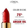 imageLOreal Paris Colour Riche Original Creamy Hydrating Satin Lipstick with Argan Oil and Vitamin E Blushing Berry  1 CountBerry Parisienne