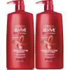 imageLOreal Paris Elvive Color Vibrancy Protecting Shampoo and Conditioner Set for Color Treated Hair 28 Fl Oz Set of 2RED