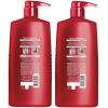 imageLOreal Paris Elvive Color Vibrancy Protecting Shampoo and Conditioner Set for Color Treated Hair 28 Fl Oz Set of 2RED