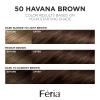 imageLOreal Paris Feria Hyper Platinum Advanced Lightening System Hair Bleach Lifts Up To 8 Levels Includes Anti Brass Purple Conditioner 1 Hair Dye Kit50 Havana Brown Medium Brown