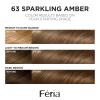 imageLOreal Paris Feria Hyper Platinum Advanced Lightening System Hair Bleach Lifts Up To 8 Levels Includes Anti Brass Purple Conditioner 1 Hair Dye Kit63 Sparkling Amber Light Golden Brown