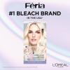 imageLOreal Paris Feria Hyper Platinum Advanced Lightening System Hair Bleach Lifts Up To 8 Levels Includes Anti Brass Purple Conditioner 1 Hair Dye KitHyper Bleach