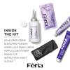 imageLOreal Paris Feria Hyper Platinum Advanced Lightening System Hair Bleach Lifts Up To 8 Levels Includes Anti Brass Purple Conditioner 1 Hair Dye KitHyper Bleach