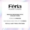 imageLOreal Paris Feria LongLasting Anti Brass Power Hair Toner Ammonia Free Demi Permanent Hair Color Ice Blonde Hair Toner 1 ApplicationIced Brunette