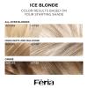 imageLOreal Paris Feria LongLasting Anti Brass Power Hair Toner Ammonia Free Demi Permanent Hair Color Ice Blonde Hair Toner 1 ApplicationPearl Blonde