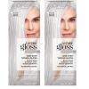 imageLOreal Paris Le Color Gloss One Step InShower Toning Hair Gloss Neutralizes Brass Conditions ampamp Boosts Shine Smoky Bronde 4 OunceSilver White