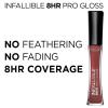 imageLOreal Paris Makeup Infallible 8 Hour Hydrating Lip Gloss Sangria 021 Fl OzModern Mauve