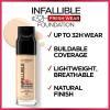 imageLOreal Paris Makeup Infallible Up to 32 Hour Fresh Wear Lightweight Foundation 420 True Beige 1 Fl Oz Packaging May Vary390 Snow