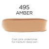 imageLOreal Paris Makeup Infallible Up to 32 Hour Fresh Wear Lightweight Foundation 420 True Beige 1 Fl Oz Packaging May Vary495 Amber