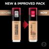 imageLOreal Paris Makeup Infallible Up to 32 Hour Fresh Wear Lightweight Foundation 420 True Beige 1 Fl Oz Packaging May Vary495 Amber