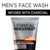 imageLOreal Paris Men Expert Hydra Energetic Daily Facial Cleanser with Charcoal 2 ctFresh