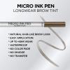 imageLOreal Paris Micro Ink Pen by Brow Stylist Longwear Brow Tint HairLike Effect Up to 48HR Wear Precision Comb Tip Brunette 0033 fl ozBrunette